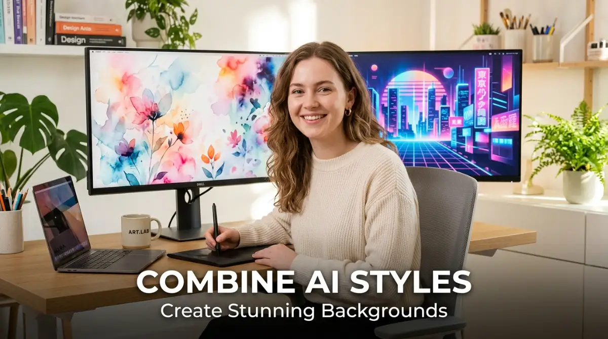 How to Combine Multiple AI Art Styles for Custom Backgrounds