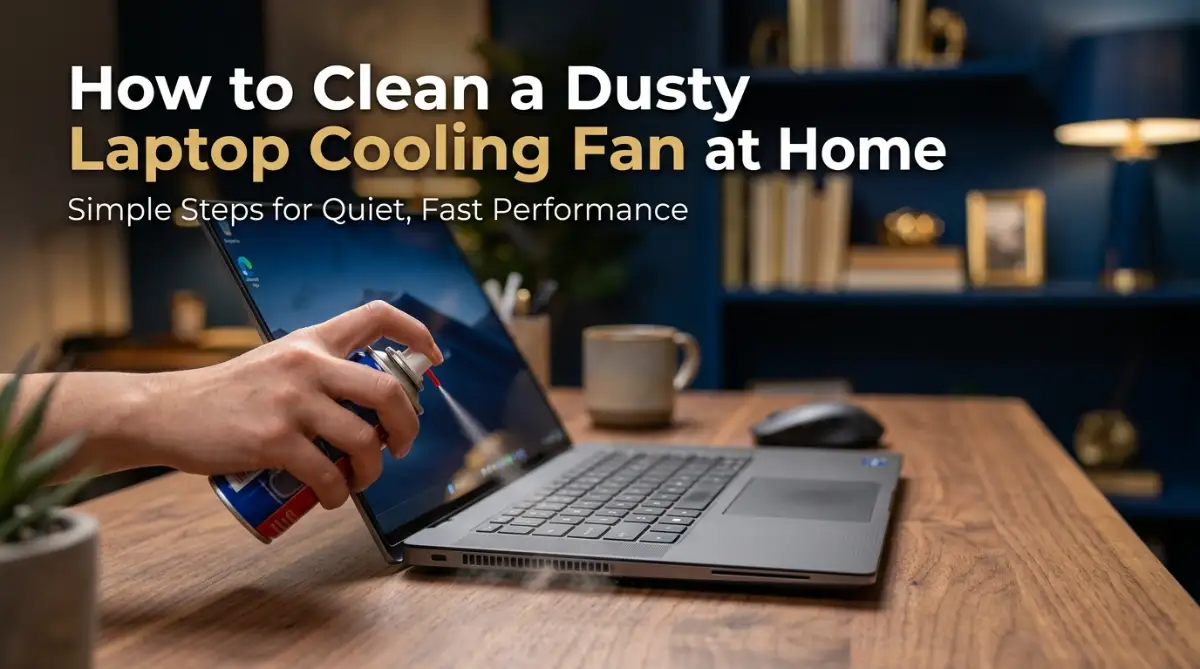 Simple Home Methods to Remove Laptop Dust and Boost Speed