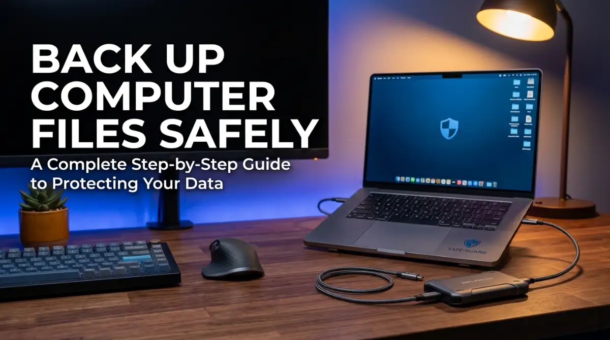 How to Save Computer Files to External Drives Fast