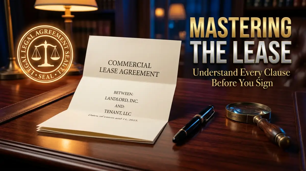 How to Read a Commercial Lease Agreement Without a Lawyer